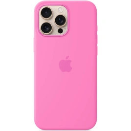 Чехол Apple Silicone Case with MagSafe для iPhone 16 Pro Max Peony