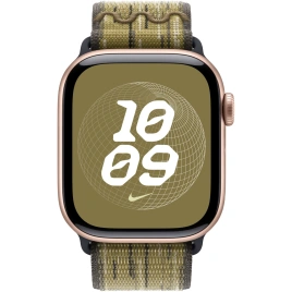 Ремешок Apple Watch 40mm Green/Grey Nike Sport Loop (MC1H4)