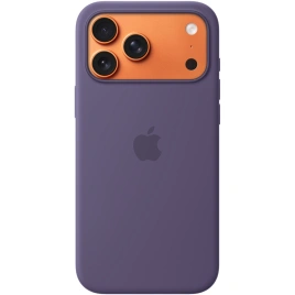 Чехол Apple Silicone Case with MagSafe для iPhone 17 Pro Purple Fog