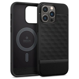 Чехол Spigen Caseology Parallax Mag для iPhone 14 Pro (ACS05002) Matte Black