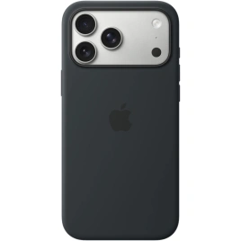 Чехол Apple Silicone Case with MagSafe для iPhone 17 Pro Max Black