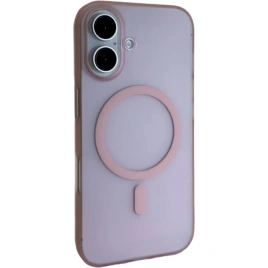 Чехол Gurdini Slim Series with MagSafe для iPhone 16 Pink