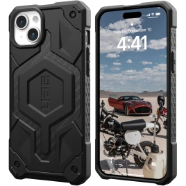 Чехол UAG с поддержкой MagSafe для iPhone 15 Carbon Fiber (840283909634) (U0113105373)