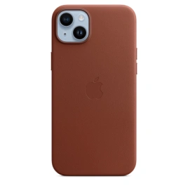 Кожаный чехол Apple для iPhone 14 Plus Umber