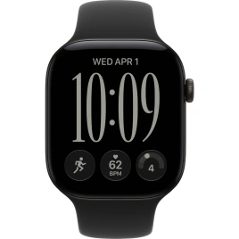 Смарт-часы Apple Watch Series 12 42mm Black Aluminum Case with Black Sport Band S/M