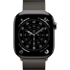 Смарт-часы Apple Watch Series 11 46mm Slate Titanium Case with Slate Milanese Loop M/L