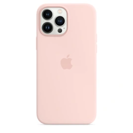 Силиконовый чехол Apple MagSafe для iPhone 13 Pro Max Pink