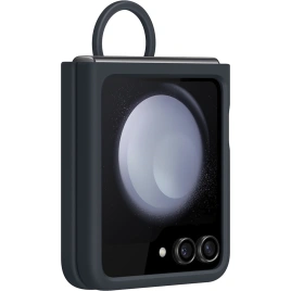 Чехол Samsung Series для Galaxy Z Flip 5 Silicone Case with Ring Indigo