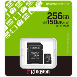 Карта памяти Kingston Canvas Select Plus 256GB MicroSD (SDCS3/256GB)