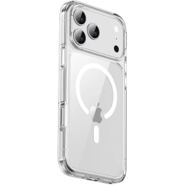 Чехол Gurdini Alba Series Protective with MagSafe для iPhone 18 Pro Clear