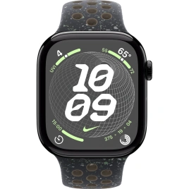 Смарт-часы Apple Watch Series 10 42mm Jet Black Aluminum Case with Midnight Sky Nike Sport Band M/L