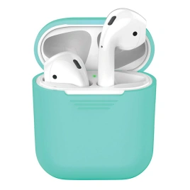 Силиконовый чехол Deppa для AirPods 2 (47002) Mint