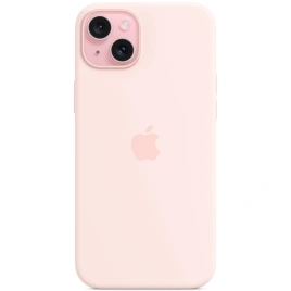 Силиконовый чехол Apple MagSafe для iPhone 15 Light Pink