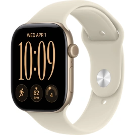Смарт-часы Apple Watch Series 12 42mm Light Gold Aluminum Case with Sand Sport Band S/M