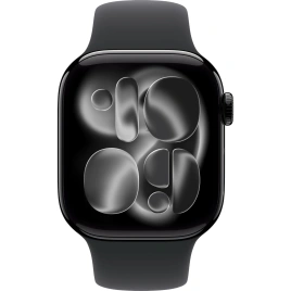Смарт-часы Apple Watch Series 11 42mm Jet Black Aluminium Case with Black Sport Band M/L