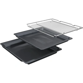 Электрический духовой шкаф Bosch Serie 8 HBG7361B1 Black