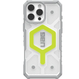 Чехол UAG MagSafe Pathfinder Clear для iPhone 16 Pro Max Active Neon