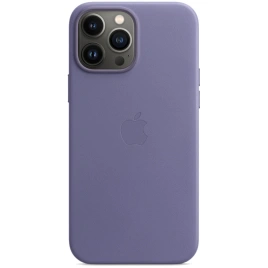 Кожаный чехол Apple MagSafe для iPhone 13 Pro Lilac Wisteria