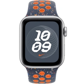 Ремешок Apple Watch 42mm Blue Flame Nike Sport Band M/L