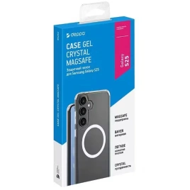 Чехол Deppa Gel Crystal MagSafe для Samsung Galaxy S25 84262 Clear