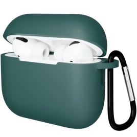 Силиконовый чехол Gurdini для AirPods Pro 3 Green Forest