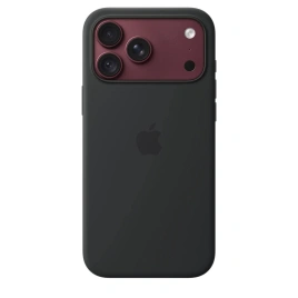 Чехол Apple Silicone Case with MagSafe для iPhone 18 Pro Black (MK8Y4)