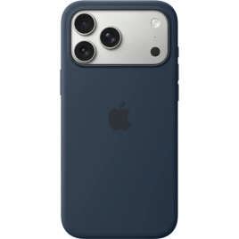 Чехол Apple Silicone Case with MagSafe для iPhone 17 Pro Midnight