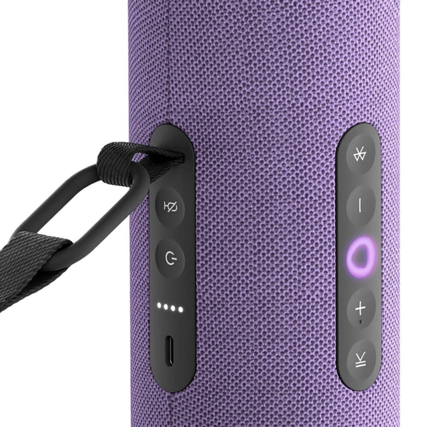 Портативная колонка Яндекс Станция Стрит Фиолетовый фото 2
