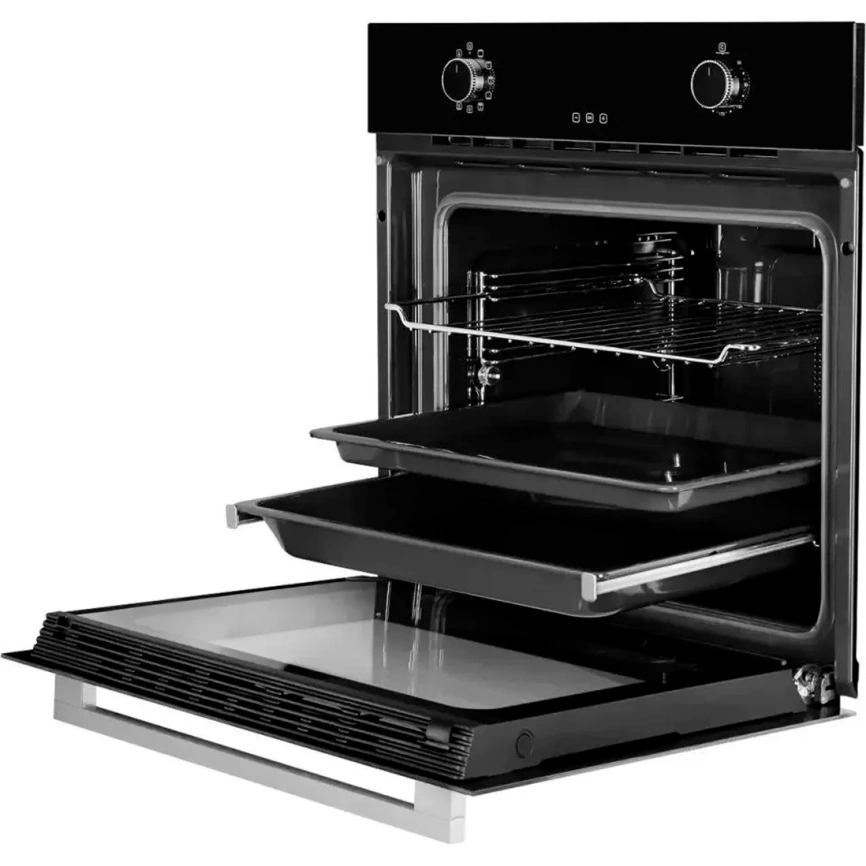 Электрический духовой шкаф Kuppersberg FH 611 B Black фото 3