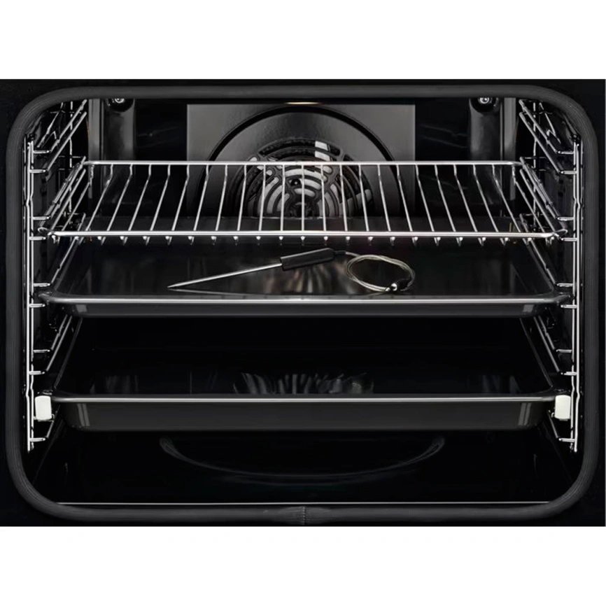 Электрический духовой шкаф Electrolux EOE8P39WX Black/Stainless Steel фото 2