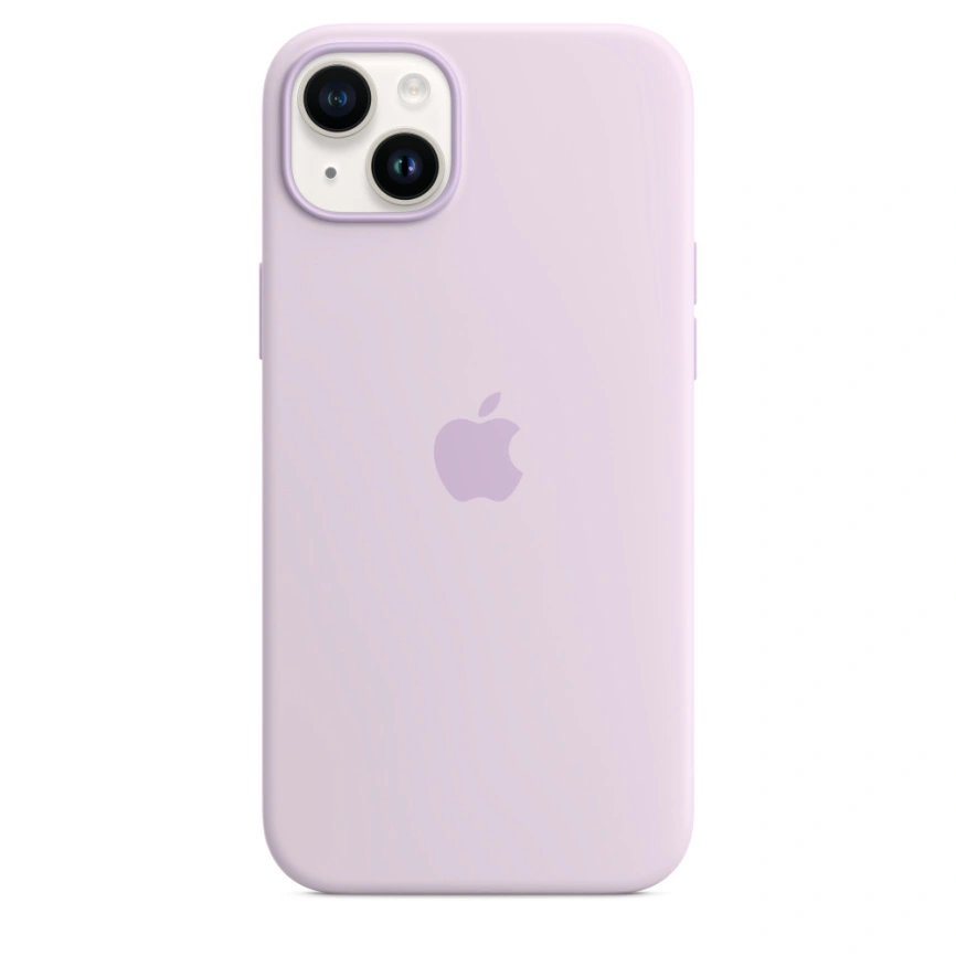 Силиконовый чехол Apple MagSafe для iPhone 14 Lilac фото 4