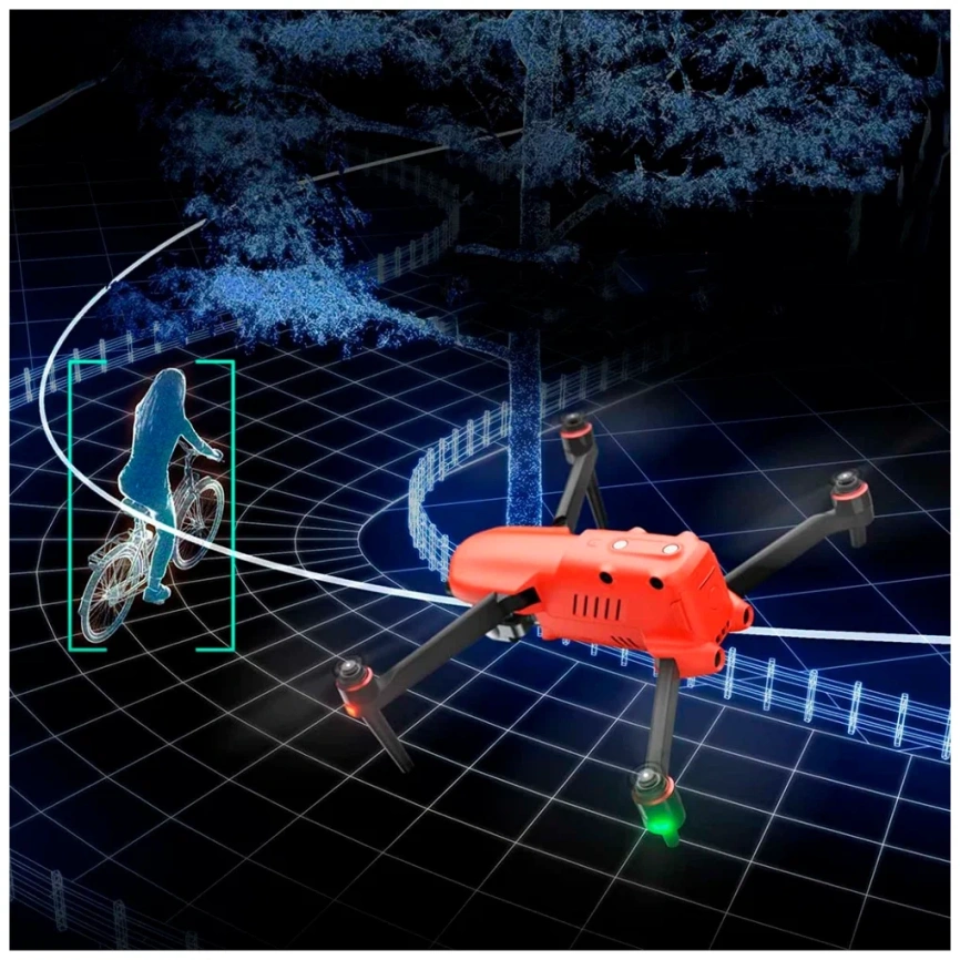 Квадрокоптер Autel Robotics EVO II 8K Rugged Bundle Orange фото 3