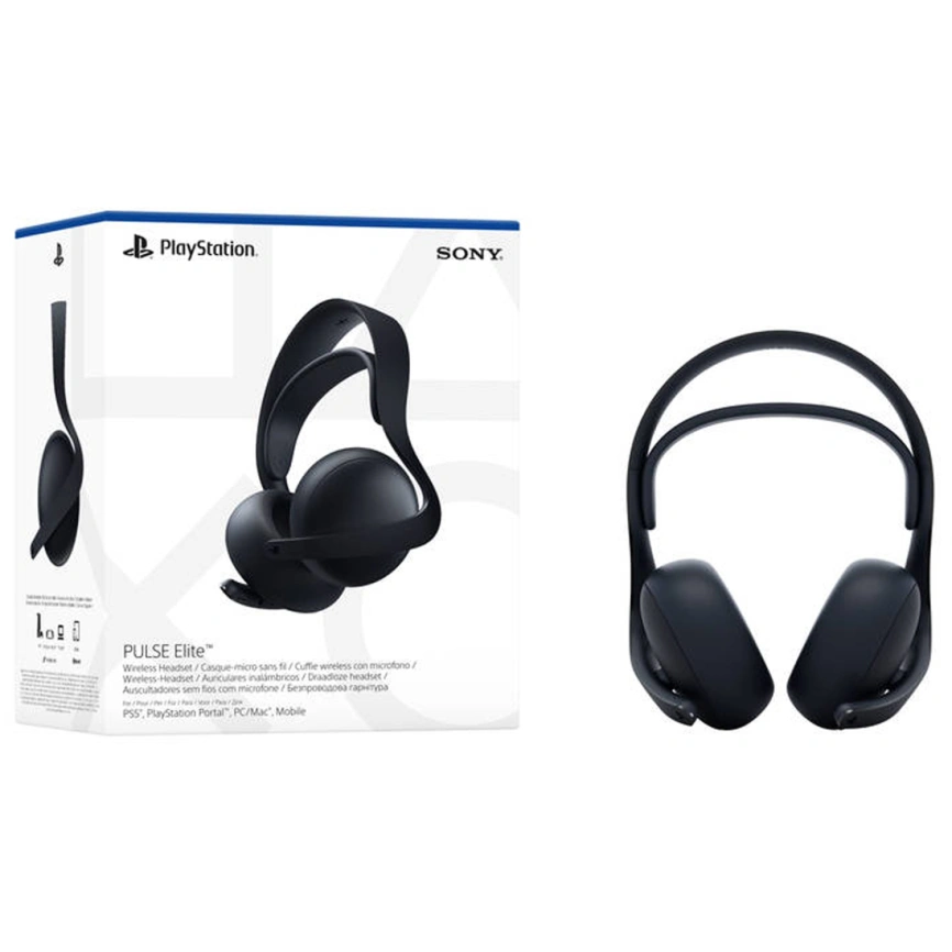 Беспроводная гарнитура Sony PULSE Elite Midnight Black фото 5