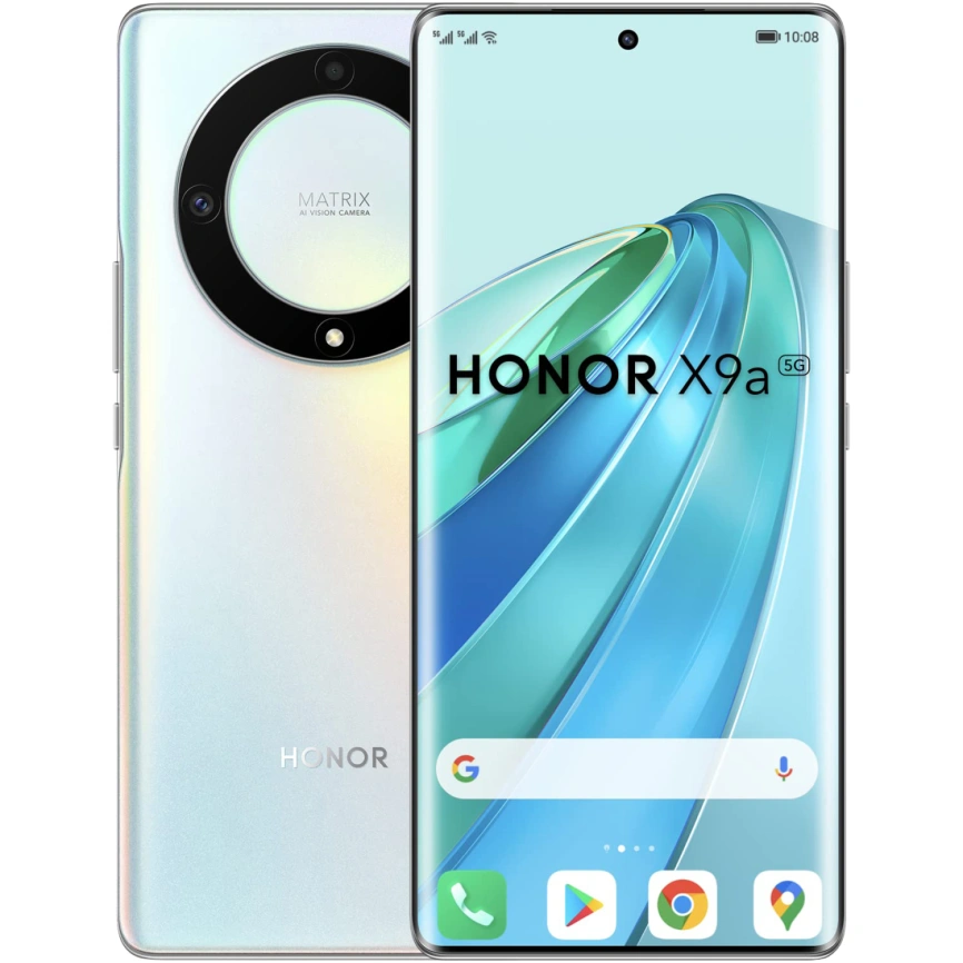 Смартфон Honor X9A 6/128Gb Titanium Silver фото 1