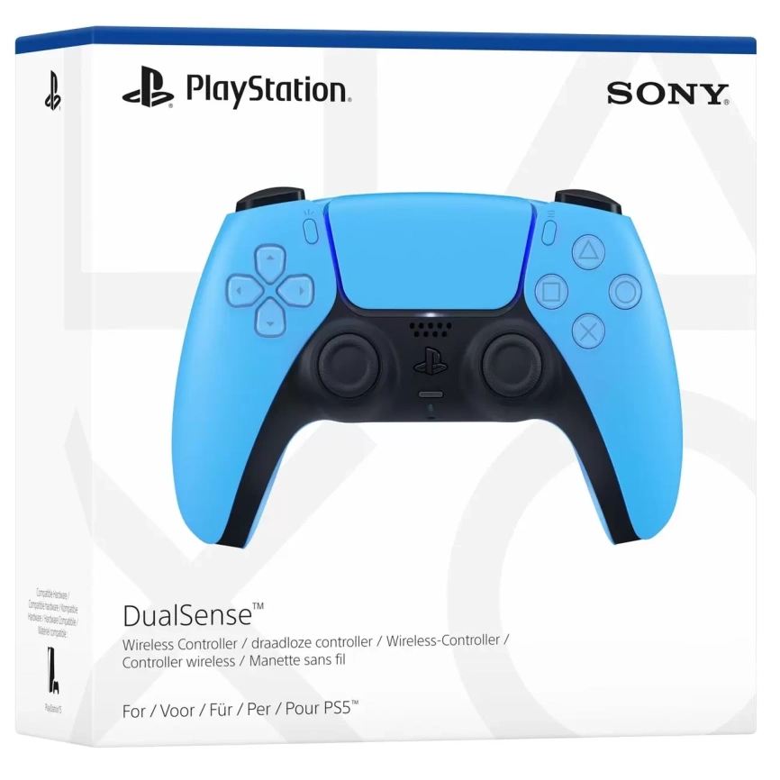 Джойстик беспроводной Sony DualSense для PS5 Blue фото 5
