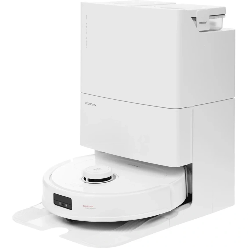 Робот-пылесос Roborock Qrevo MaxV White EAC фото 1