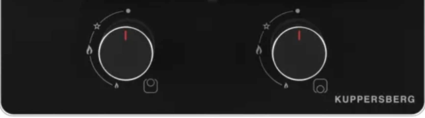 Газовая варочная панель Kuppersberg FG 36 B Black фото 5