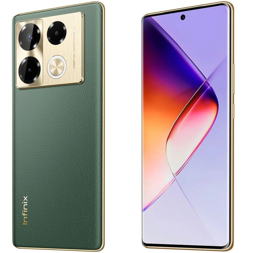 Смартфон Infinix Note 40 Pro 12/256Gb Vintage Green фото 3
