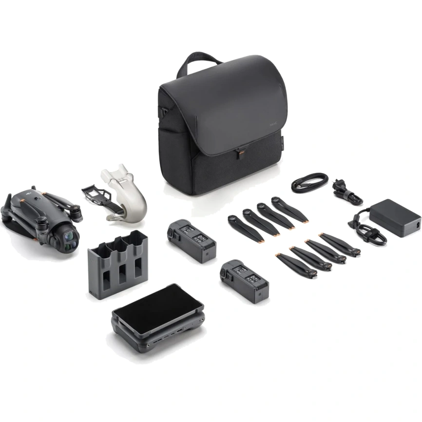 Квадрокоптер DJI Mavic 4 Pro 512 ГБ Creator Combo (DJI RC Pro 2) Gray фото 1