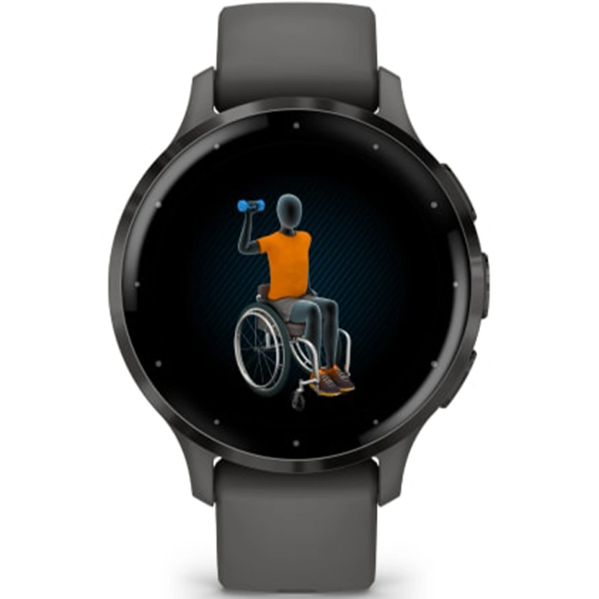 Умные часы Garmin Venu 3s (010-02785-00) 41mm Slate фото 6