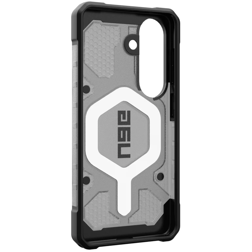 Чехол UAG Pathfinder Clear Case with MagSafe для Samsung Galaxy S26 Ash/Black (214528113140) фото 2