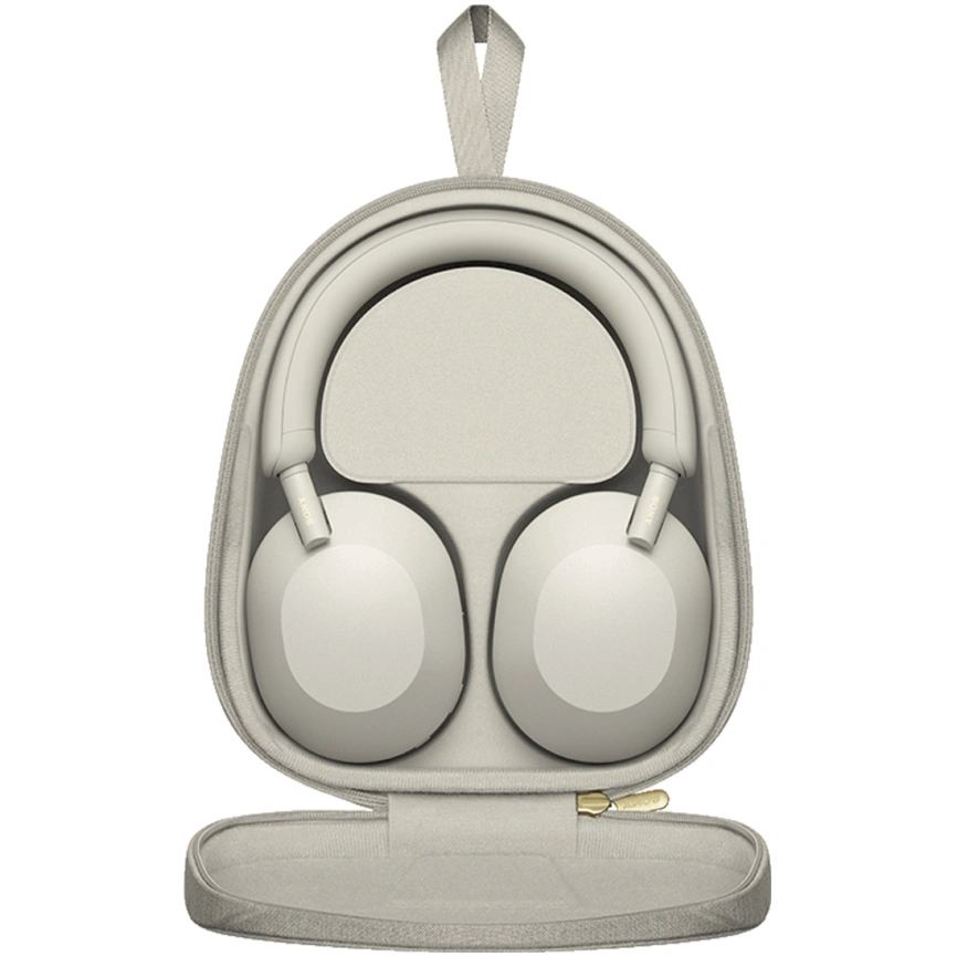 Наушники Sony WH-1000XM5 Silver фото 2