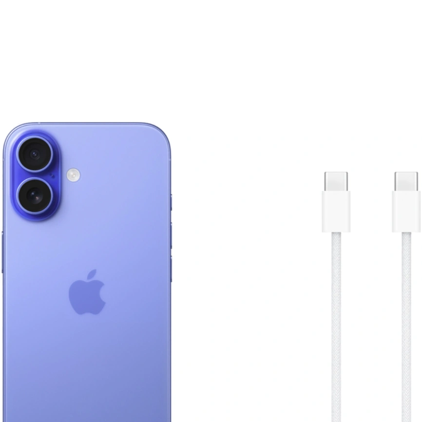 Смартфон Apple iPhone 16 128Gb nano Sim + eSim Ultramarine фото 5