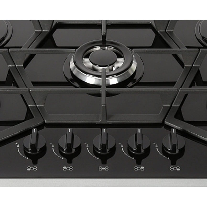 Газовая варочная панель Gefest СГ СН 2340 К23 Black фото 4