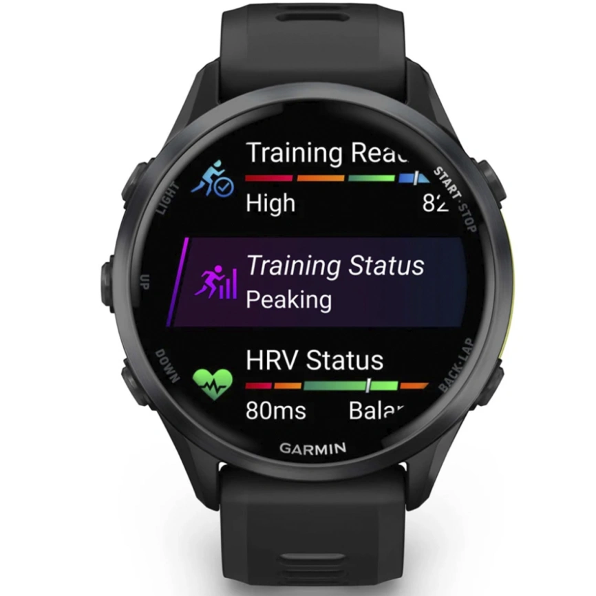 Умные часы Garmin Forerunner 970 (010-02969-10) Carbon Gray фото 4