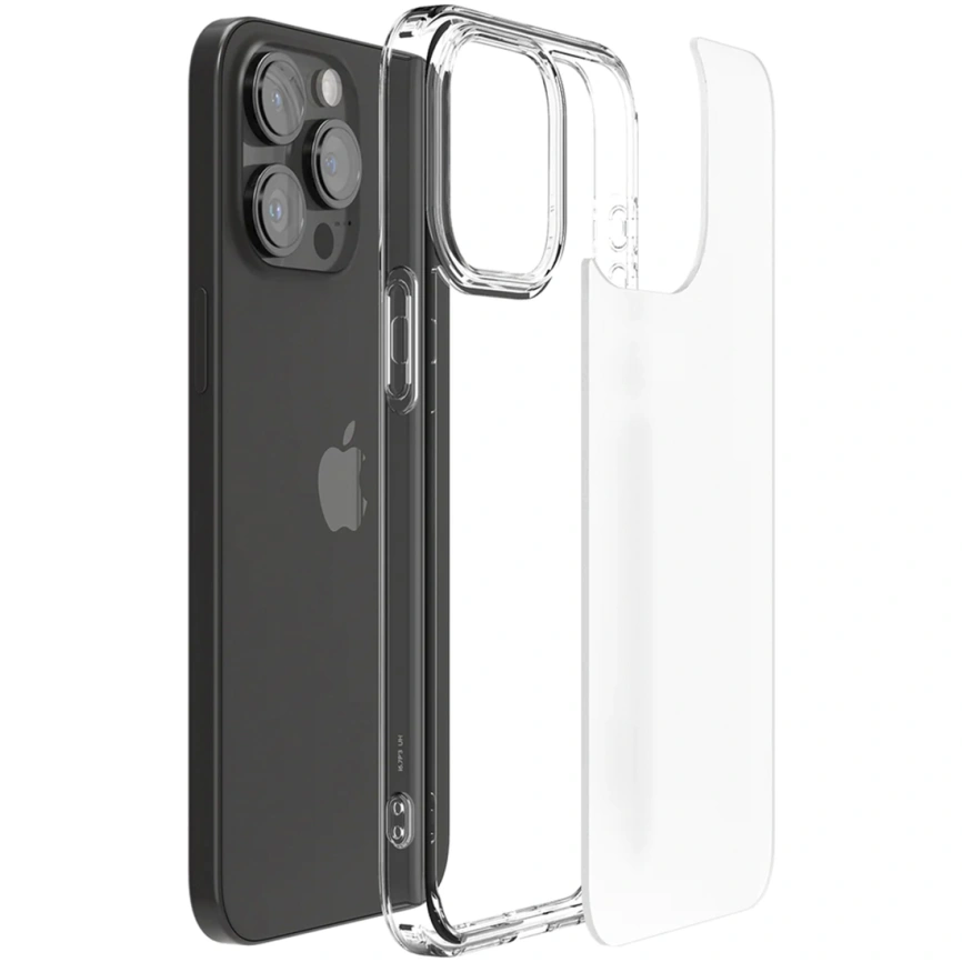 Чехол Spigen Ultra Hyibrid для iPhone 15 Pro (ACS06707) Crystal Clear фото 4
