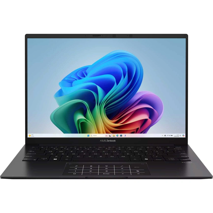 Ноутбук ASUS Zenbook 14 UM3406GA-QD118 14 OLED/ R5 AI 430/16GB/1TB SSD (90NB17R1-M006D0) Jade Black фото 2