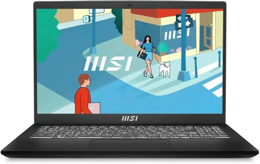 Ноутбук MSI Modern 15 H B13M-022US 15.6 FHD IPS/ i5-13420H/32GB/1TB SSD (9S7-15H411-022) Black фото 1