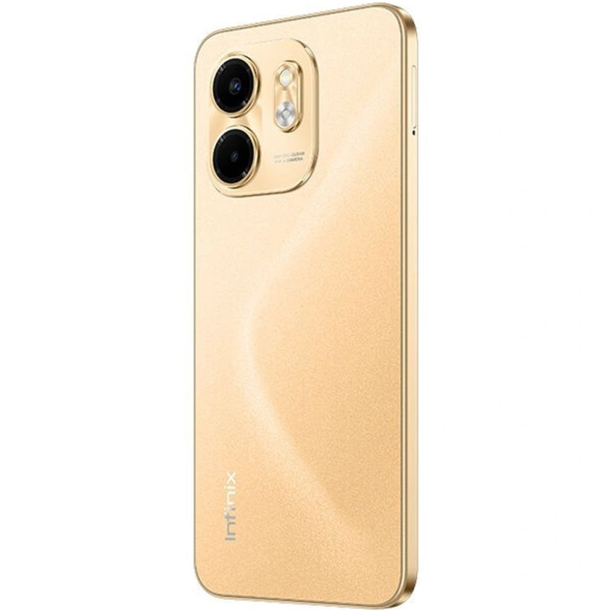 Смартфон Infinix Smart 9 3/128Gb Sandstone Gold фото 3