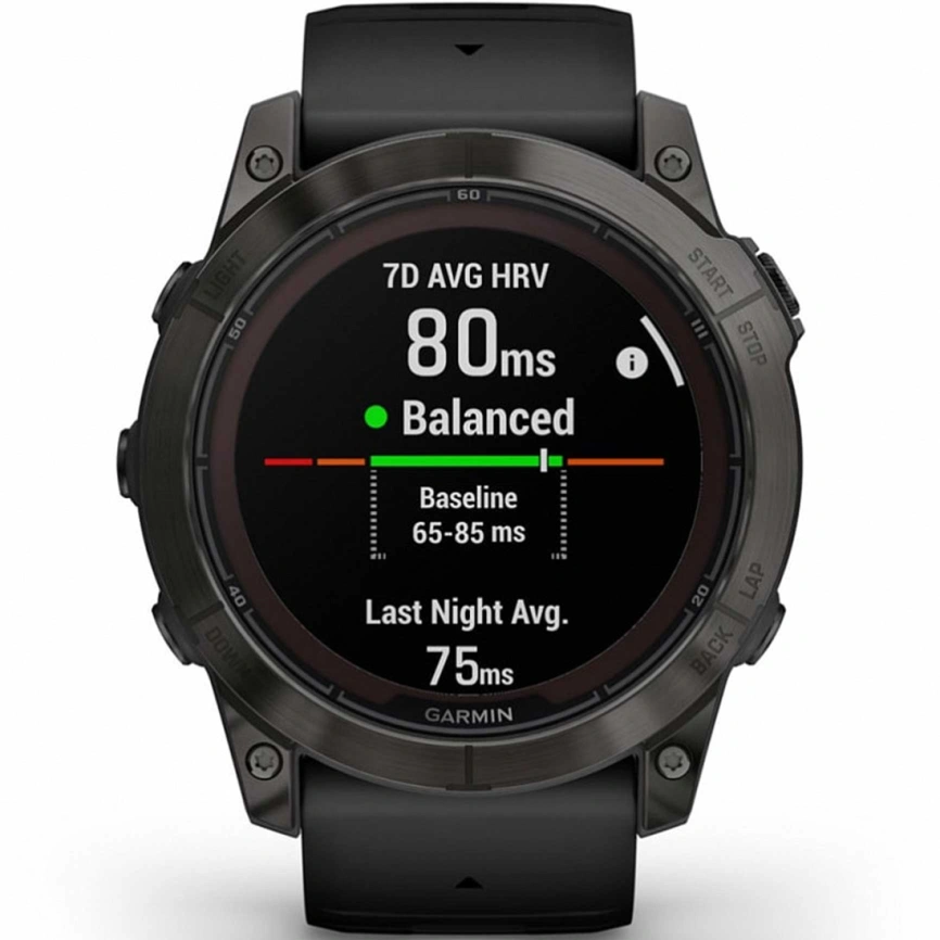 Умные часы Garmin Fenix 7X Pro Solar Edition (010-02778-11) Black фото 2